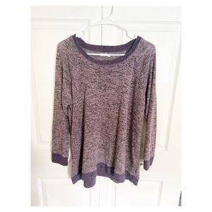 Light weight purple sweater-XL